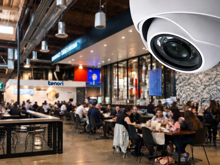 Commercial camera system installation for business security in Los Alamitos
