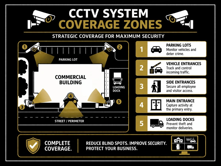 cctv system coverage zones