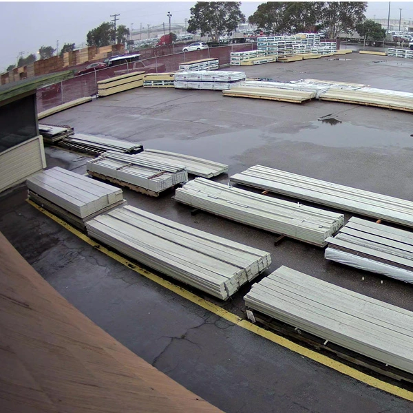 commercial installation camera view